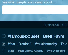 Twitter Trending Topics