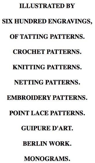 The Project Gutenberg eBook of BEETON_S BOOK OF NEEDLEWORK-table of contents