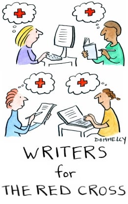 Writers for the Red Cross Wrap Up